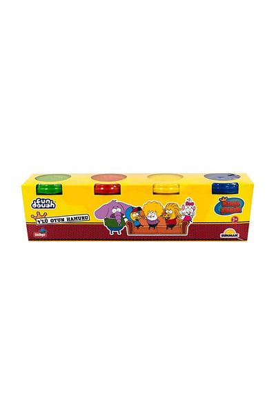 Sunman 2473 Kral Şakir Play Dough - Set of 4 560 Gr.