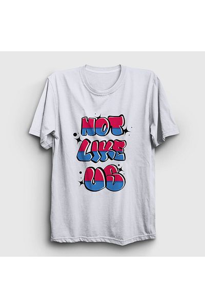 Presmono Unisex Λευκό Μπλουζάκι Kendrick Lamar Μουσική Like Us 504063 ττ