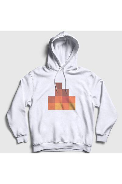 Presmono Minecraft Капюшоном Unisex Світшот - Білий, Полум'я, Sapnap Flame 504193tt