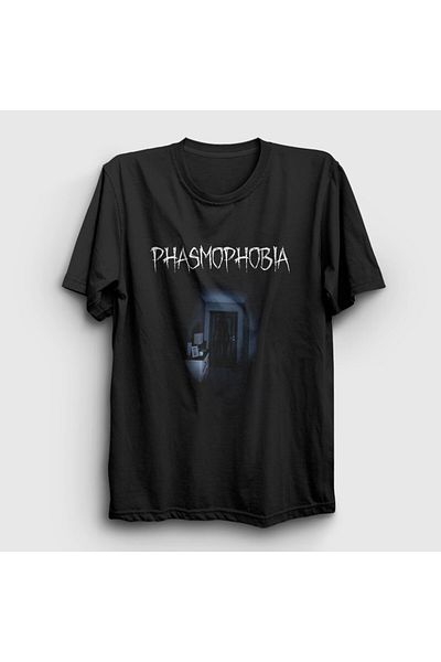 Presmono Μπλουζάκι Unisex Black Ghost Game Phasmophobia 502748 ττ