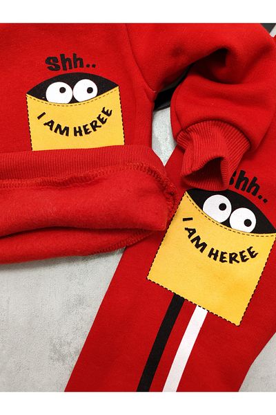 Kerimino Three-Piece Ribbed Combed Cotton Boy's Set