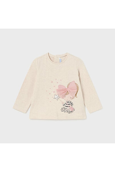 MAYORAL تي شيرت إكرو للفتيات الصغيرات - طباعة خرافية، L25K2054