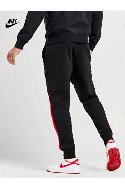 Nike Sportswear Air Fleece Pamuklu Şardonlu Cargo Erkek Eşofman Altı