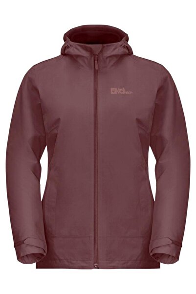 Jack Wolfskin Moonrıse 3In1 Jkt W Kırmızı Kadın Mont