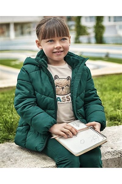 MAYORAL Girl's Basic Coat