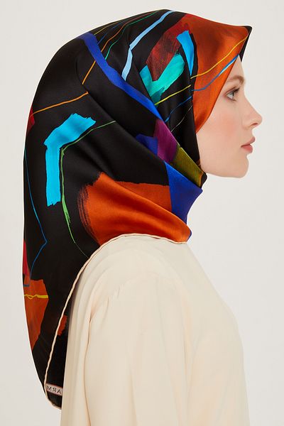Armine ΝΕΑ ΣΕΖΟΝ - 2024 ΦΘΙΝΟΠΩΡΟ ΧΕΙΜΩΝΑΣ - DJ PURE SILK SCARF 9241D (S) ( SURA)- 03689