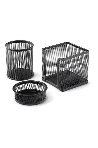 Mas 505 Perforated a Top Set of 3 Black
