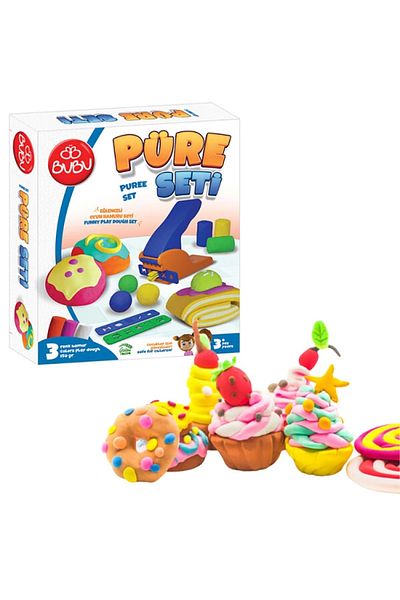 Bubu Oh0019 Model Puree Play Dough Set - Bu-bu