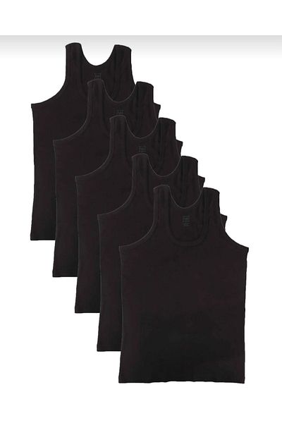 Tutku 5-Pack Rib Male Athlete 100% Cotton