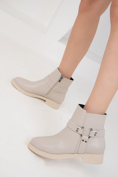 SOHO 19796 Model Beige Women's Boots and Booties