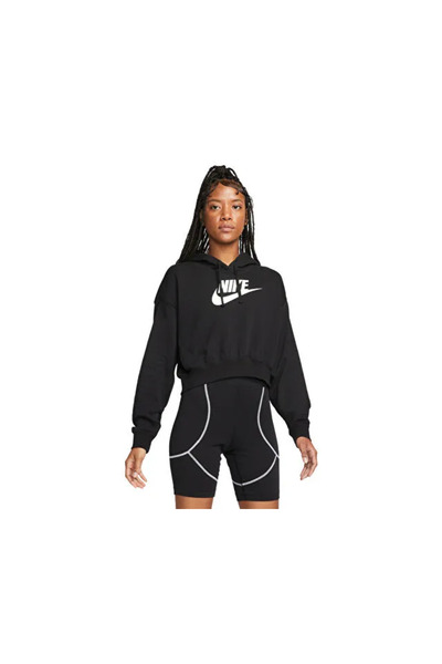 Nike W NSW Club FLC GX Crop HDY - Női tornacipő