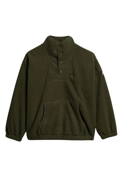 SUPERDRY Sherpa Henley Sport Tech Crime
