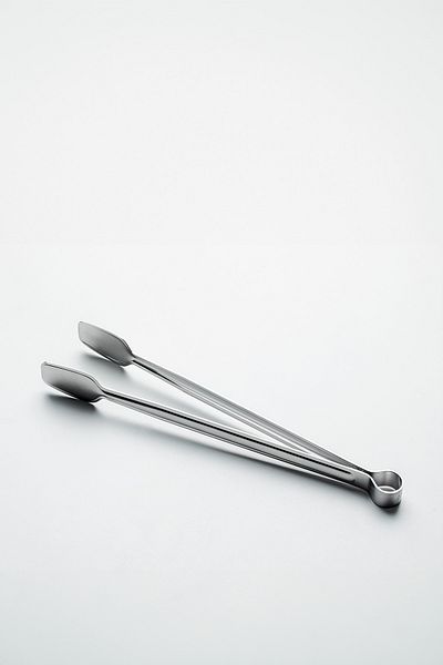 Nehir Long Stainless Steel Grill Tongs (33 cm)