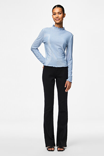 PIECES Κοντό μανίκι Yukta Women - Κλειστή λαιμόκοψη NLSY74/MTF20