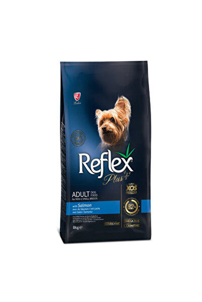 Reflex Plus Somonlu Mini ve Küçük Irk Yetişkin Köpek Maması 8 Kg - Farmapets