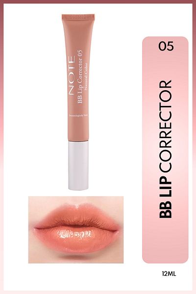 NOTE Bb Lip Corrector Color Equalizing and Moisturizing Lip Gloss - 05 - Brown