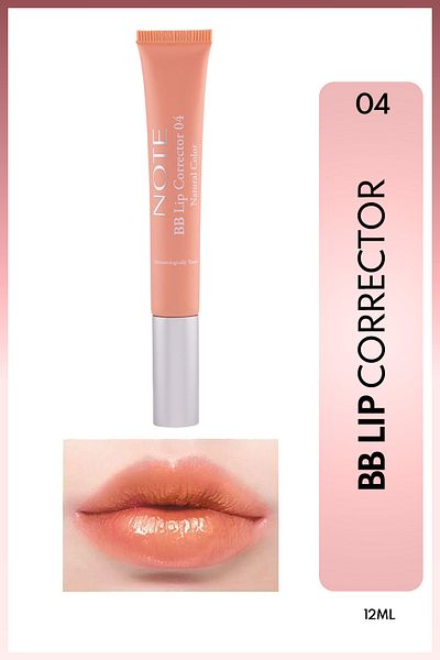NOTE Bb Lip Corrector Color Equalizing and Moisturizing Lip Gloss - 04 - Orange