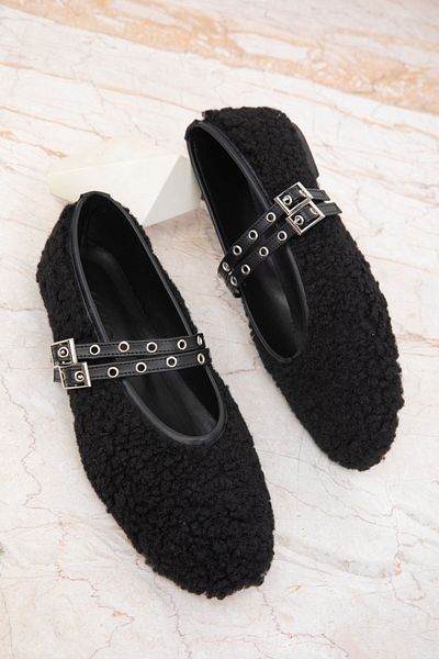 SOHO 19843 Model Black Women's Ballerinas