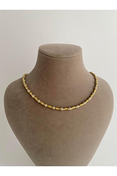 ı feel free more then ever that moment Serenay Avukat Leyla 925 Ayar Gümüş Zincir Boru Boncuk Kolye