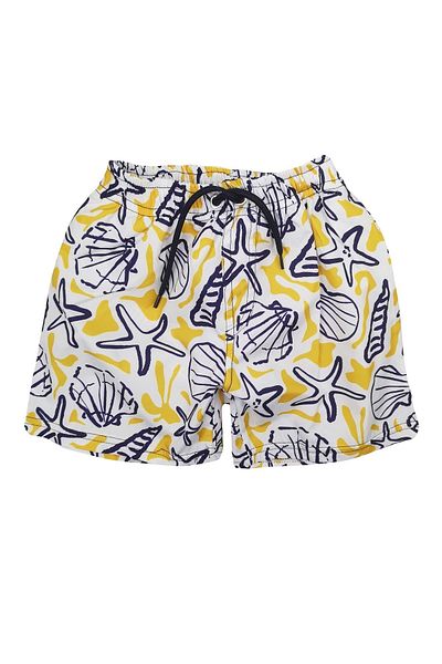 Ezgish Pantaloni scurți pentru băieți Crab Sea