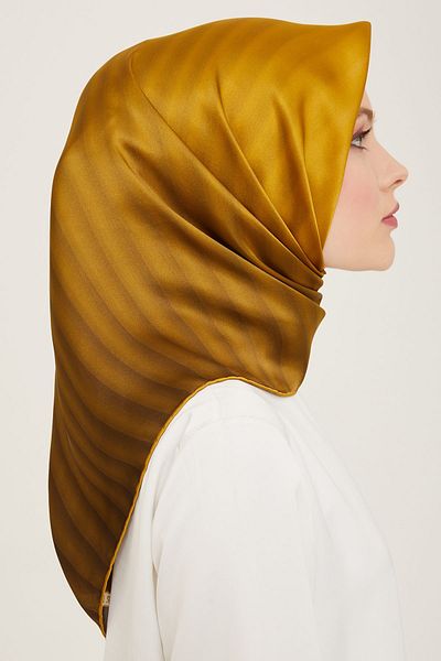 Armine - Μεταξωτό κασκόλ 2024 Άνοιξη και Καλοκαίρι Twill Silk 9150-52