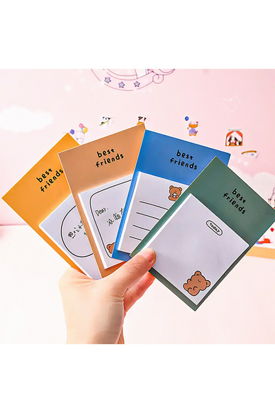 GUGUK Tavşan Temalı Renkli Not Seti • Post-it • Sticky Note (GGK-MBW040)