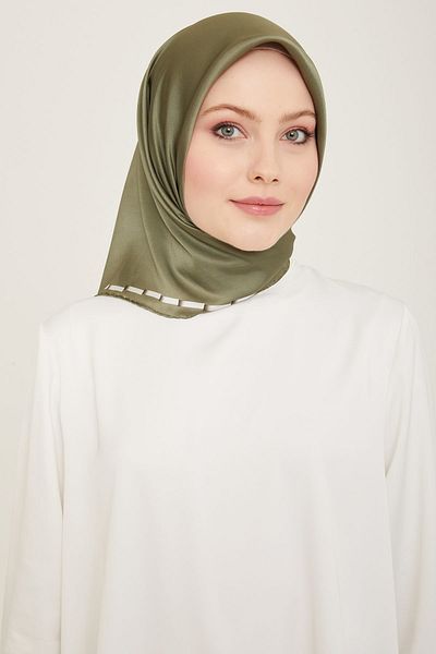 Armine Μεταξωτό κασκόλ 2024 Άνοιξη και Καλοκαίρι Twill 9165-32