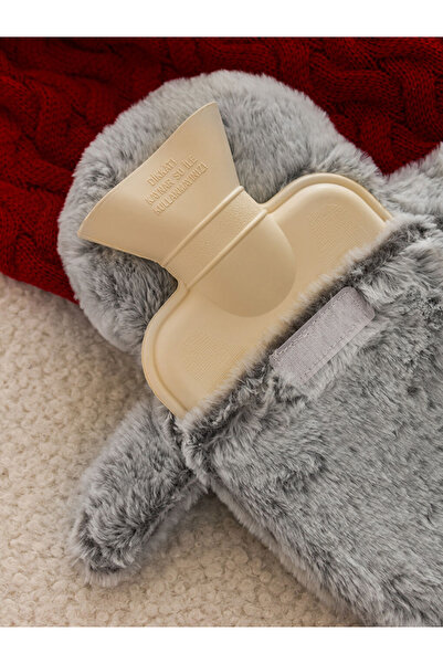 LC Waikiki NEW KOLEKSİYON ÖZEL TASARIM Açık Gri Koala Figürlü Pelüş Sıcak Su Torbası