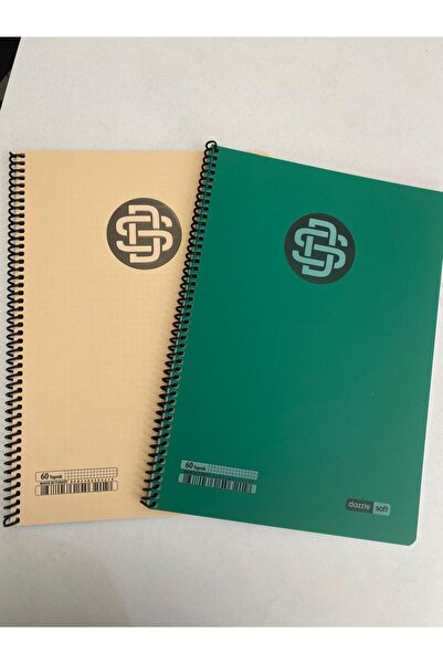 DAZZLE A4 60 Yaprak Kareli Defter 2 Adet