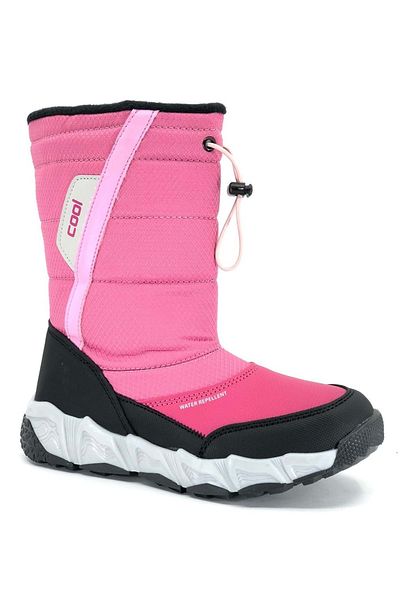Kids Club Shoes Unisex Παιδικές μπότες χιονιού - ΡΟΖ δροσερό σχέδιο