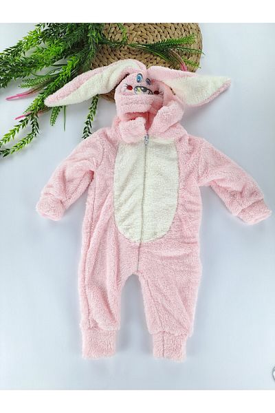 Butik Boys / Girls Plush Fleece Rabbit Eared Sleeping Bag