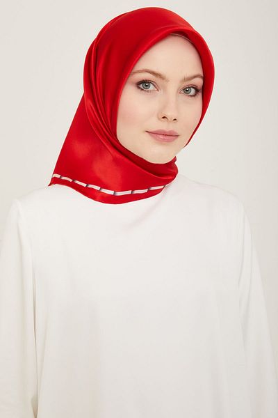 Armine - Ipek Eşarp 2024 Ilkbahar Yaz Twill Ipek 9165-55