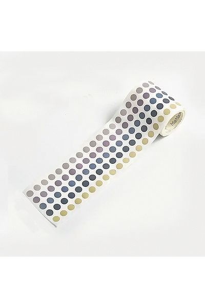 GUGUK Living River Themed Roll Tape with 5 Colors - Sticky Note (Ggk-Pb006)