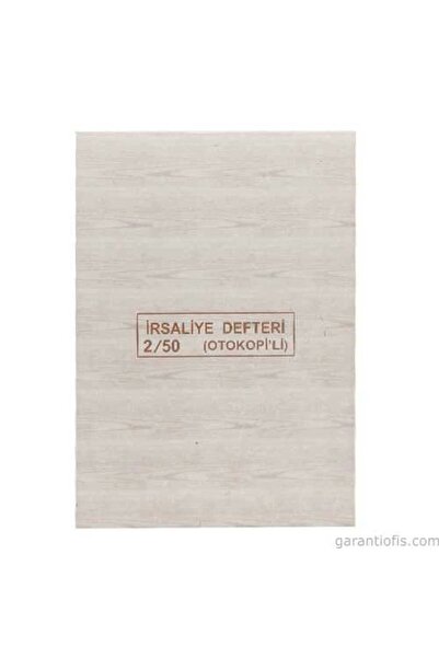 Dilman Irsaliye Defteri 2 Nüsha 50 Yaprak