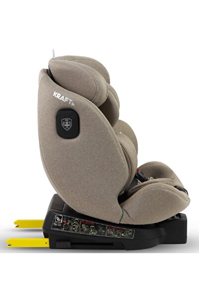 Kraft Prince Fix İ-size (40-150 Cm) 0-36 Kg Oto Koltuğu
