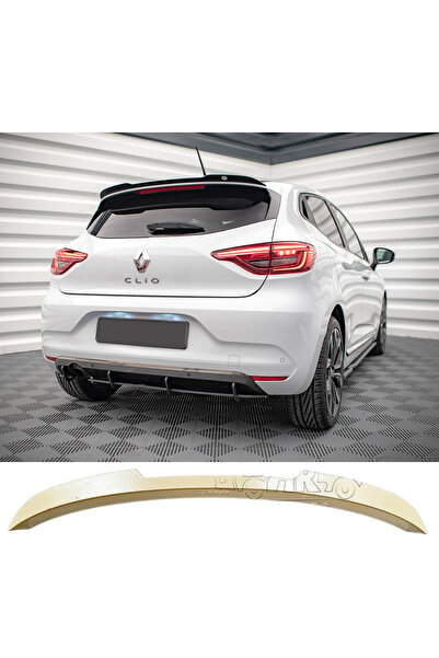 MKG Otomotiv Renault Clio 5 Bagaj Üstü Spoiler Parlak Siyah Spoyler Plastik İ...