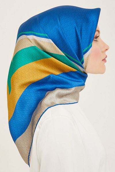 Armine - Μεταξωτό κασκόλ 2024 Άνοιξη και Καλοκαίρι Twill Silk 9111-85