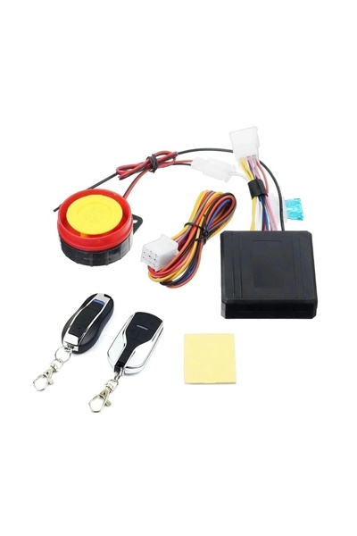 Genel Markalar Motosiklet Alarm Çalıştırma Seti Motor Alarmı