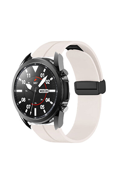 UnDePlus Huawei Watch GT 6/5/4/3/2 Pro 46mm Ultimate SE Elite Kordon Magnetli Ayarlanır Silikon Kordon 22mm