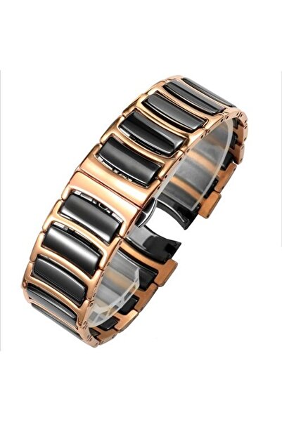 UnDePlus Amazfit Gts Bip Lite S Gtr 42mm Kordon Çerçeveli Seramik Metal Kordo...
