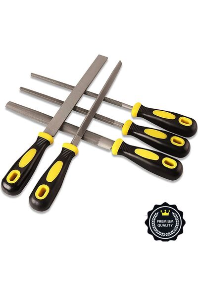 Kenet Ticaret Keneth 30CM 5'li Eğe Seti (Uzun Boy, 5 Parça Eğe Seti, Yüksek K...