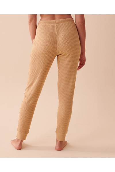 La Vie en Rose Waffle Knit Jogger Pants
