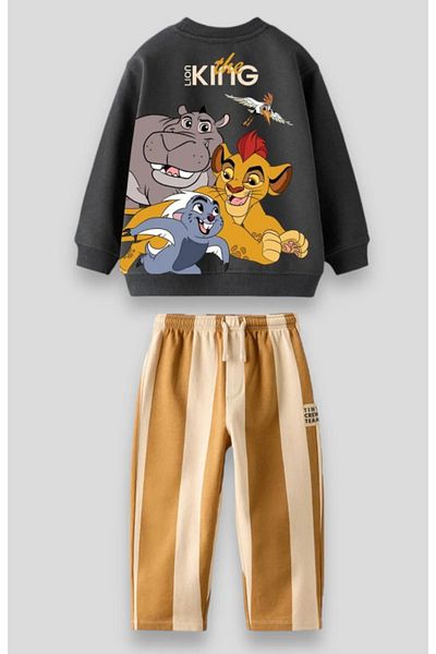 Lolliboomkids Σετ αθλητικής φόρμας New Season Boy's Loved Character με εμπριμέ θέμα το δάσος