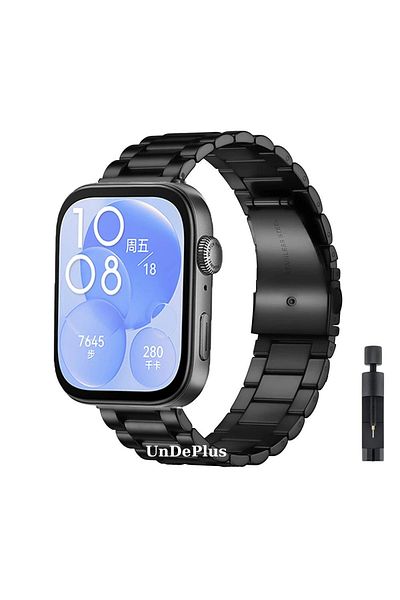 UnDePlus Watch Fit 4/Fit 4 Pro/Fit 3 Metal Cord with Cord Clip 04 Shortening Apparatus