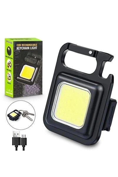 DİGİFULL Metal Kasa Led, Anahtarlık El Feneri, Mıknatıslı, Kamp Aydınlatma 80...