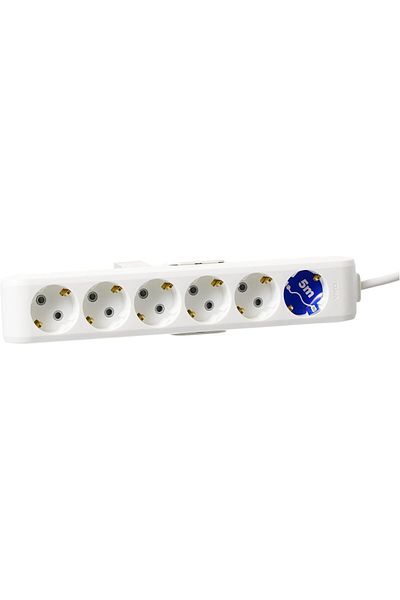 STOREMAX svticaret Multi-Let 6 قطع سلكية مأكولة بمقبس 5mt mhm 1053513