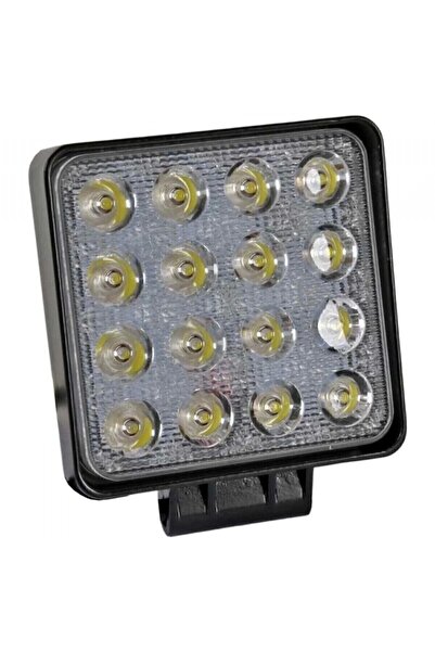 Genel Markalar Offroad Sis Farı 16 Led 48 Wat Çalışma Lambası Ty10-05 16kare