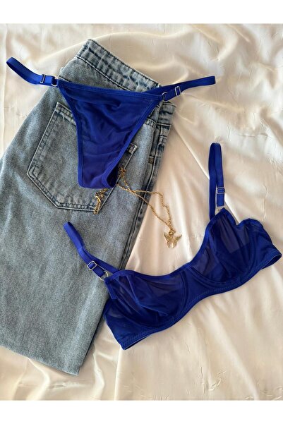 İNKO İÇ GİYİM Бюстгальтер без кісточок Duz Tul Suit BraTanga