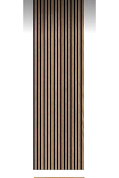 VERA DEKOR Vera 60x275 Cm Teak Plus Akustik Duvar Paneli / Mdf /4 Mm Keçe/ 9m...