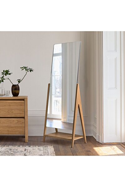 Muummirror 200x70 cm Standlı Dekoratif Ağaç Boy Aynası - 3